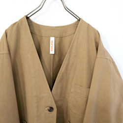 powder snow round jacket (camel) 2枚目の画像