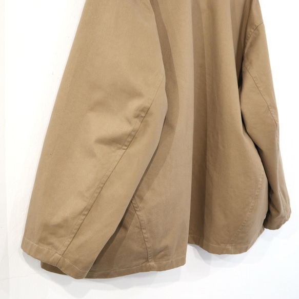 powder snow round jacket (camel) 4枚目の画像