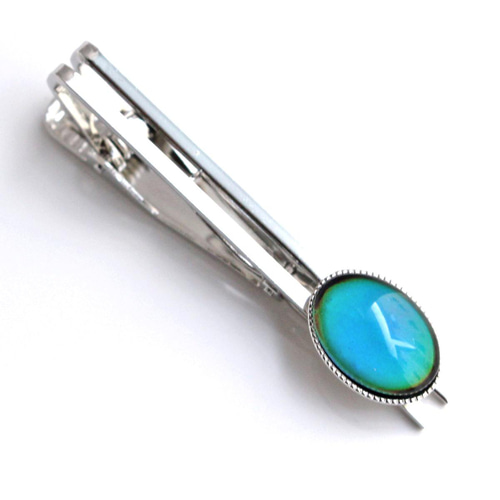 温度で色が変わるユニークなネクタイピン14（ダークカラータイプ