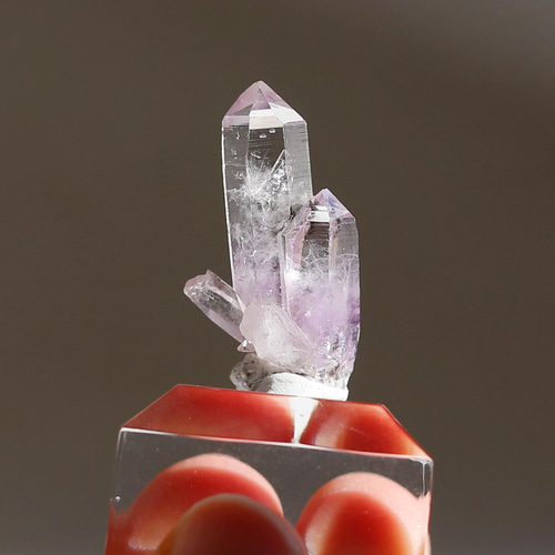 希少！ベラクルスアメジスト 単結晶 鉱物 標本 天然石 ツイン