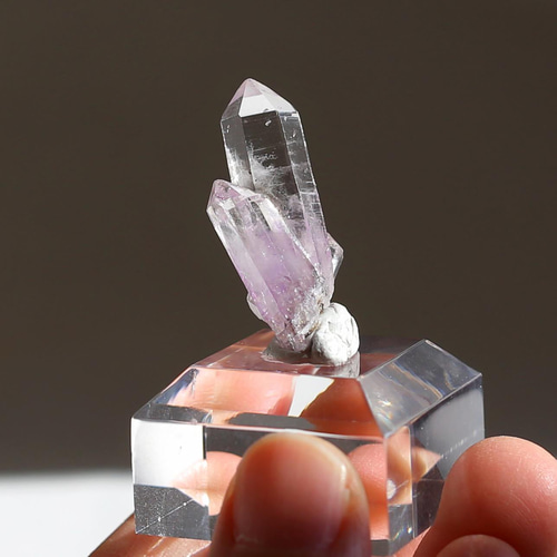 希少！ベラクルスアメジスト 単結晶 鉱物 標本 天然石 ツイン