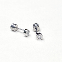 デイリーユースにダイヤモンドピアス~dot stainless pierce~ 1枚目の画像