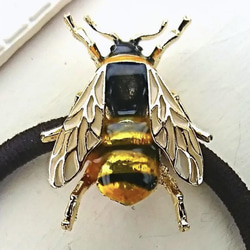 蜂のヘアゴムはちみつ付き【ノーマル】 2枚目の画像
