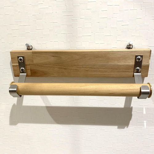 ☆再販×2☆[賃貸OK]◎ステンレス使用◎☆タオル掛け☆ウォールシェルフ