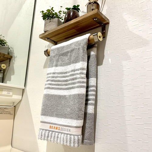 ☆再販×3☆◎ステンレス使用◎☆タオル掛け☆ウォールシェルフ タオル