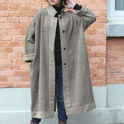 【人氣補貨】復古提花大衣，完美契合春季 第3張的照片