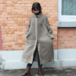 【人氣補貨】復古提花大衣，完美契合春季 第9張的照片