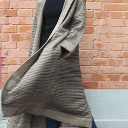 【人氣補貨】復古提花大衣，完美契合春季 第12張的照片