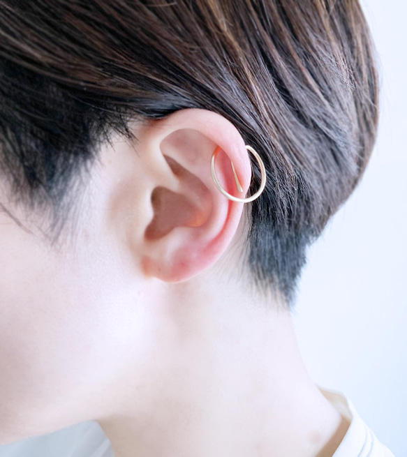 Simple Select 2way 耳夾 [Line Stop (Small) / For One Ear] 14kgf 第8張的照片