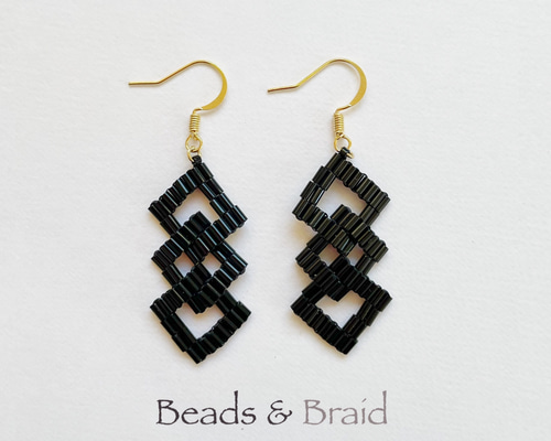 【1206】竹ビーズのピアス／イヤリング 3d3b559999544636c74ea30779cca1