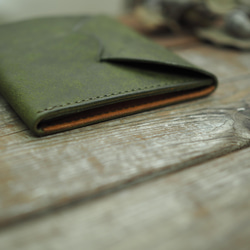 [ LetteraⅡ] slim wallet / スリムな二つ折り財布② 7枚目の画像