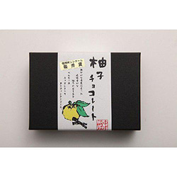 【自分へのご褒美に！】柚子チョコレート（チョコ＆ココア）セット(100g) 信州産柚子とベルギーチョコのマリアージュ！ 1枚目の画像