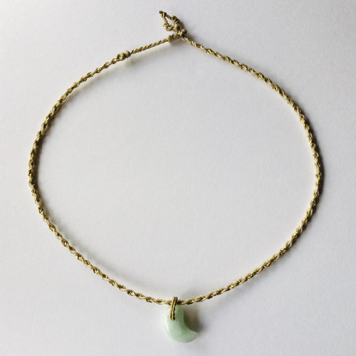 翡翠 チョーカー マクラメ ネックレス 翡翠 チョーカー マクラメ