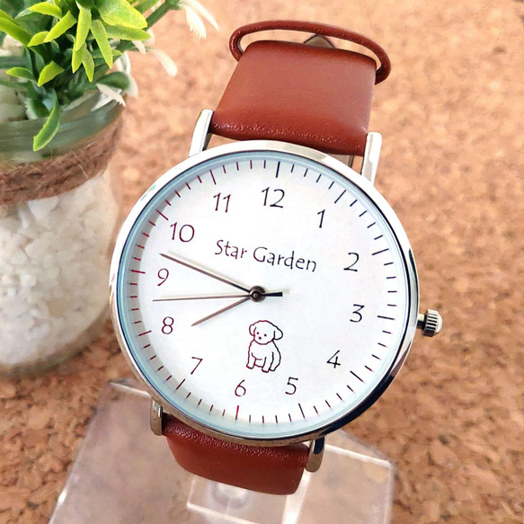 トイプードルの腕時計（レディース・本革） 腕時計 Star Garden 通販