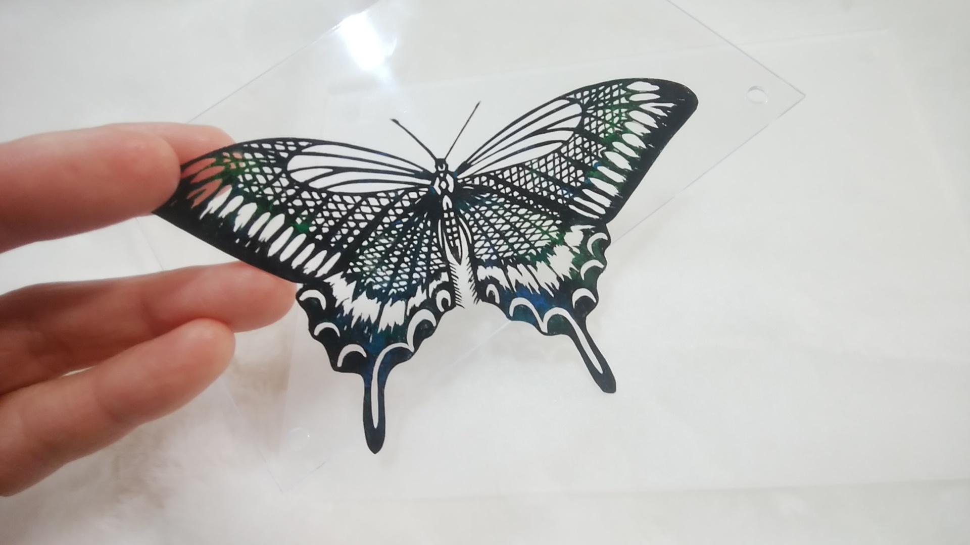 切手コレクション　蝶々