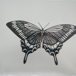切り絵　蝶々 2枚目の画像