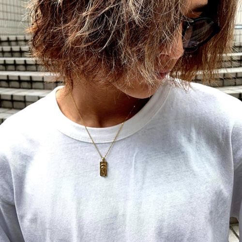 ▲ハワイアンジュエリー プレート マリア 重ね付け ネックレス