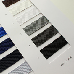 【11幅寬/30色】不，E0900 再生滌綸羅緞絲帶 可持續絲帶/30m卷 日本製造商 第17張的照片