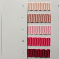 【11幅寬/30色】不，E0900 再生滌綸羅緞絲帶 可持續絲帶/30m卷 日本製造商 第8張的照片