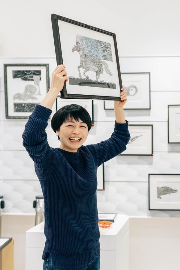 個展開催しました！(山口県岩国市) 絵画 日高あゆみ 通販