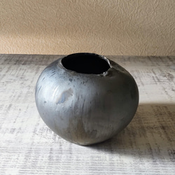 ゴ－ルドの花瓶  A 4枚目の画像
