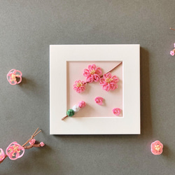 水引桜と花見団子のミニフレーム 11枚目の画像