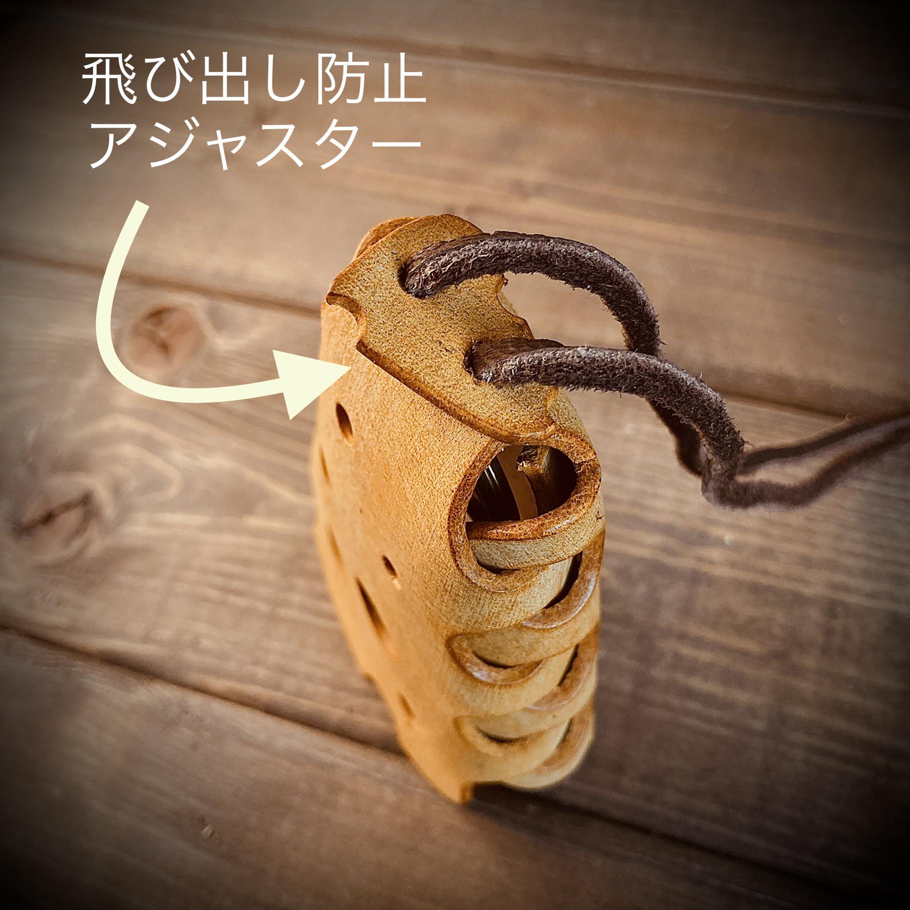 【レギュラーサイズ】チーズみたいな キーケース チェダー風 本革 高級革 車の鍵 スマートキー クロシェット ベル型