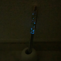 ハーバリウム蓄光ボールペン(ナチュラル) 3枚目の画像
