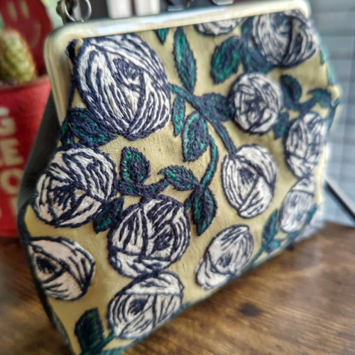 ま*る様 【ラスト1点】ミナペルホネン/Rosyロージィベージュ牛革黒