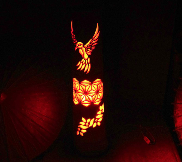 竹灯り　〜桜と舞う〜　竹灯籠　極太孟宗竹 竹灯り 〜幻桜〜 竹灯籠 極太孟宗竹 竹灯り 〜幻桜〜 竹灯籠