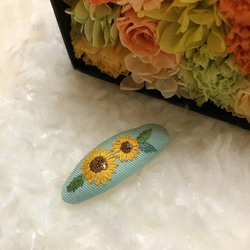 受注制作】ミモザパッチンピン♡ 2つで100円引き＊ ヘアピン susie