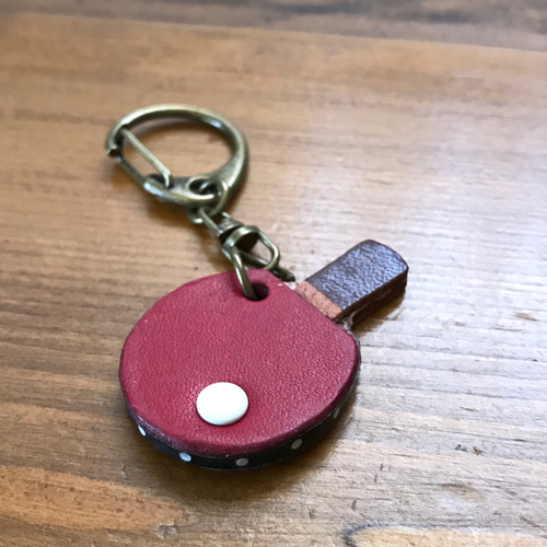 Nancy様■13個#卓球#キーホルダー#ラケット#レザー#ハンドメイド #名入 ⭐️あーさまオーダー品⭐️13個セットハンドメイド卓球ラケット型