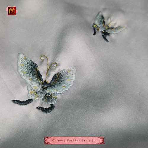 プレミアムファインナチュラル蘇州シルクスカーフ100％手縫い中国刺繡