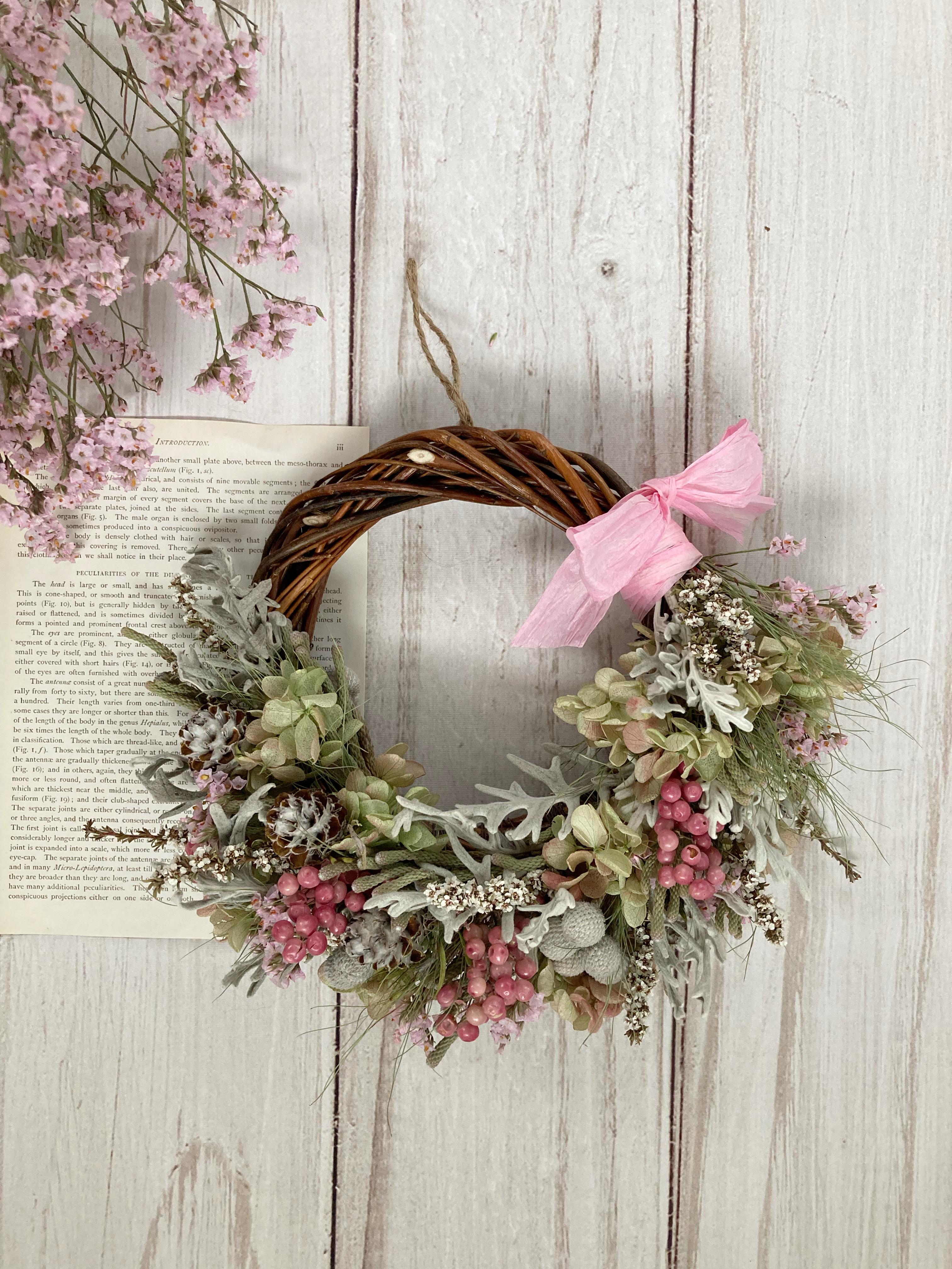 ペッパーベリーのミニリース ひな祭り