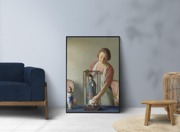 日本画　和　置物　絵　アンティーク　レトロ 日本画　和　置物　絵　アンティーク　レトロ