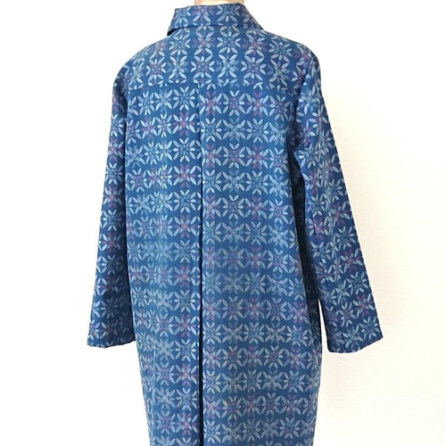 着物リメイク ハンドメイド ブラウスシャツ winepart12 R321 着物リメイク ハンドメイド ブラウスシャツ winepart12 R321