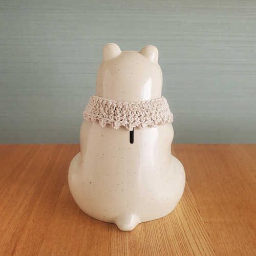 つけ襟 (しろくま貯金箱用小物) その他インテリア雑貨 mica.t 通販