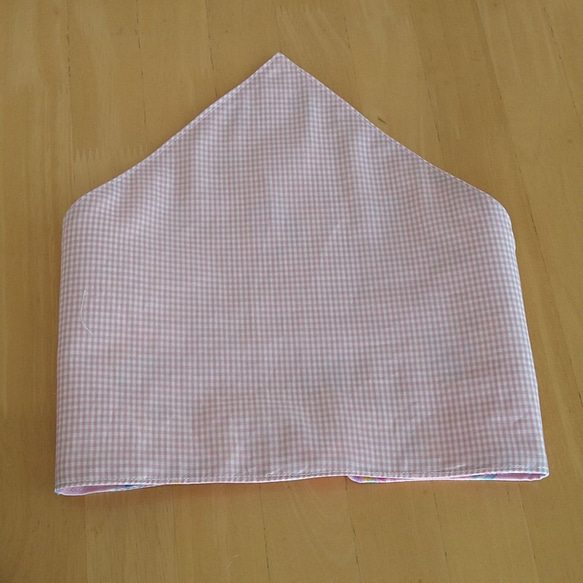 ハンドメイド子供用三角巾リバーシブル小さめサイズ 3枚目の画像