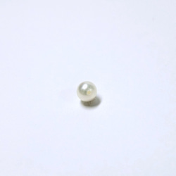 【高品質パール】4.0～4.5mm珠 アコヤ真珠ルース 1ピース　B652 4枚目の画像