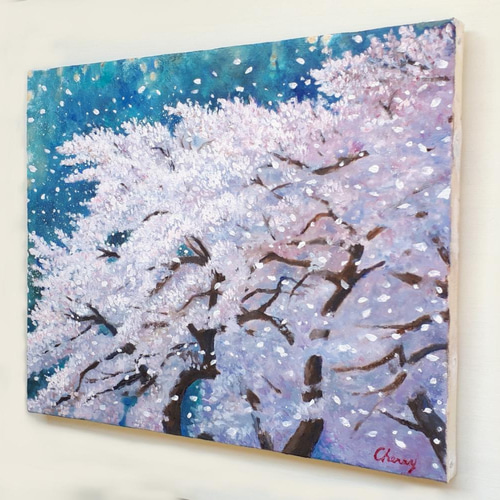 風立ちぬ －桜ー 絵画 チェリー Cherry 通販 13390398｜Creema