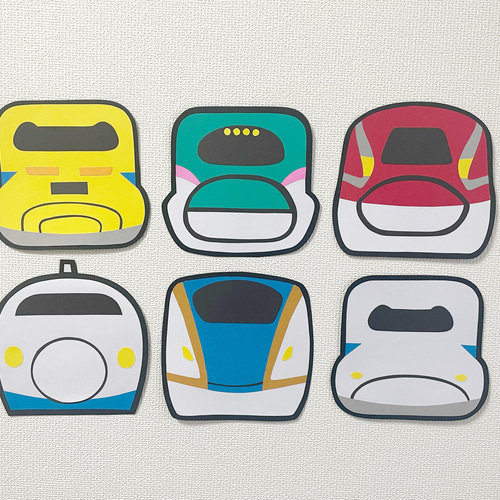 新幹線壁面6点セット その他素材 mary 通販 13391046｜Creema(クリーマ)