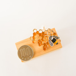 『スウィーティの蜂蜜と蜂のブローチ』 4枚目の画像