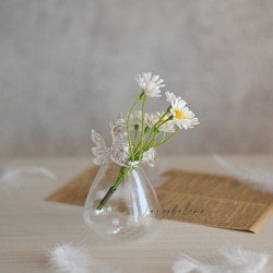 【花瓶セット】天使が抱えるカモミールの花束 4枚目の画像