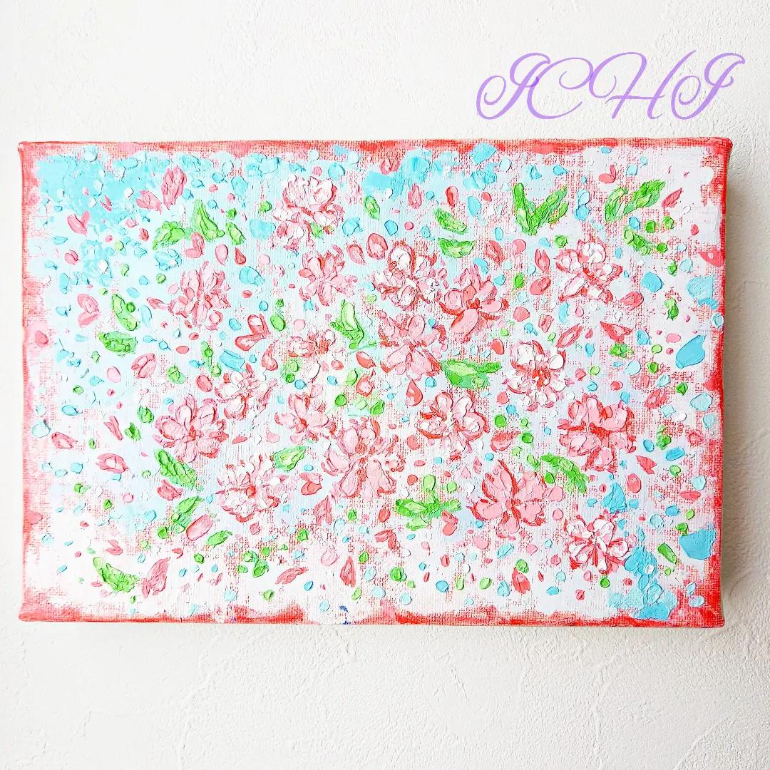 油絵 絵画 【大桜】 絵画 ＨＲ 通販｜Creema(クリーマ) 14354296