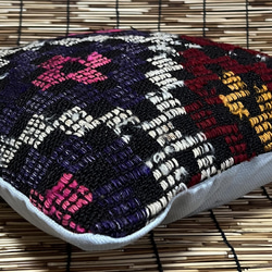“カラフル‼︎”クッションカバートルコ手織りヴィンテージキリム732 6枚目の画像