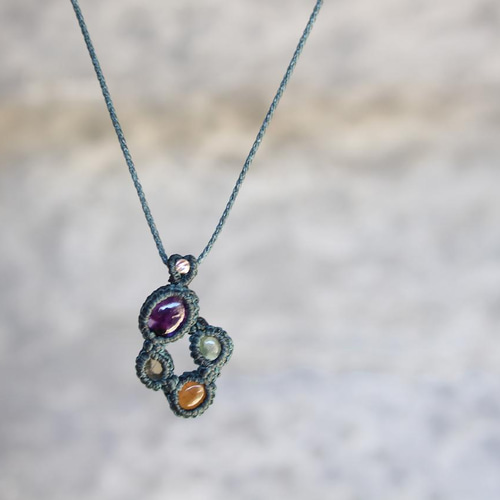 アメジスト ペリドット シトリン へソナイトガーネット マイクロ