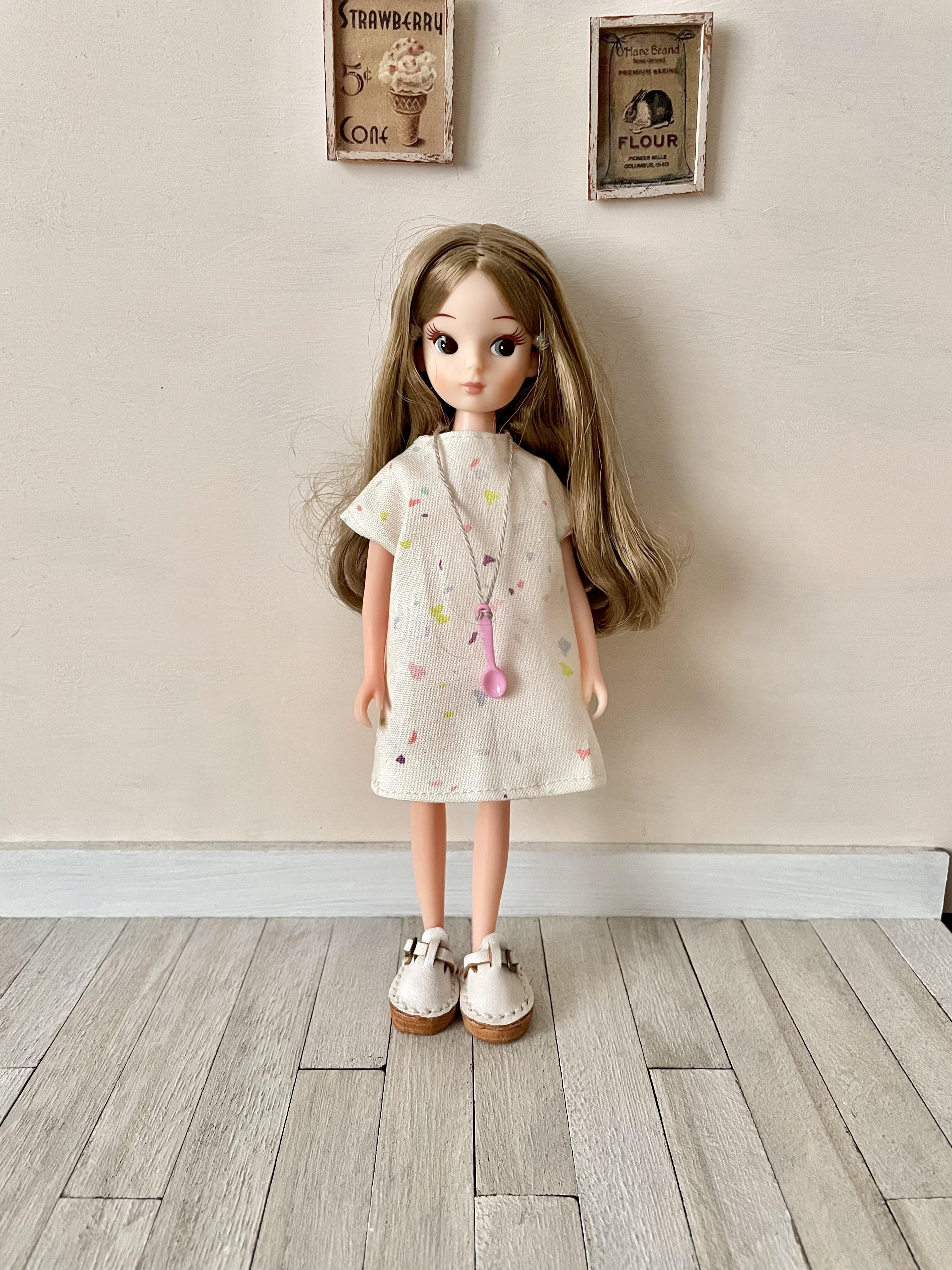 初代リカちゃん おでこちゃん アウトフィット ワンピースと