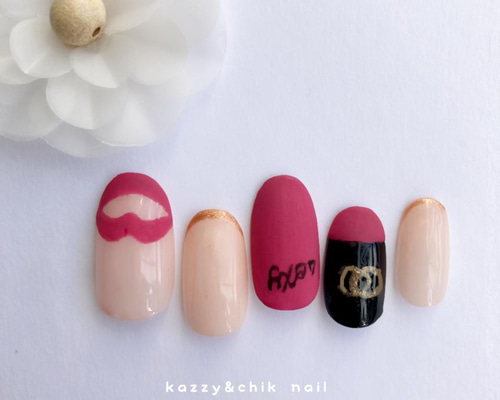ネイルチップ 〜リップスティック〜 ネイルチップ（つけ爪