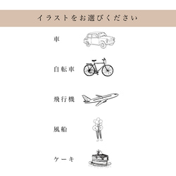 〖1枚¥70〗ゲスト様のお名前入り♡お車代・お礼代封筒帯mini トレーシングペーパー お車代封筒 お礼代封筒 5枚目の画像