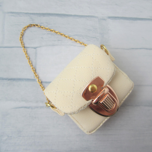 ミニチュアチェーンのショルダーバッグ・ミニチュアカバン